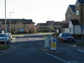 Looking down Scammell Way
