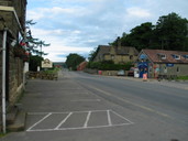 Hotel and garage